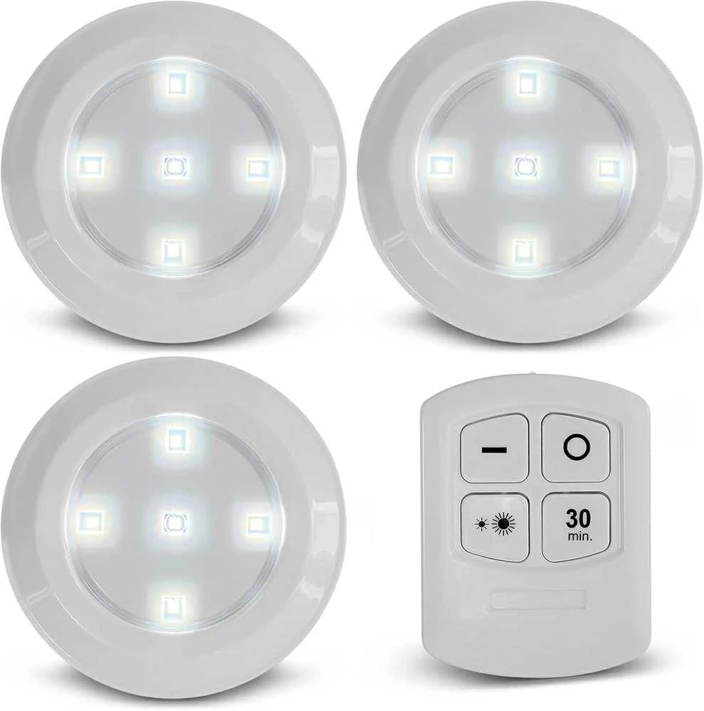 Pakabinamas šviestuvas 3X Led lemputės su pulteliu