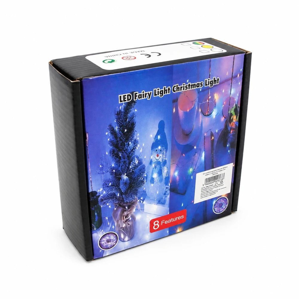 500 LED, 20 m spalvota LED girlianda