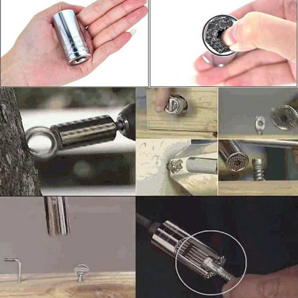 7-19mm Universali galvutė