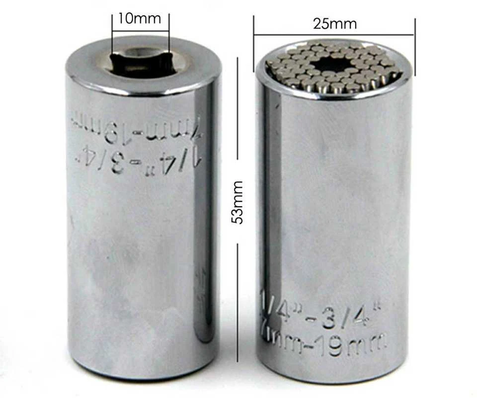 7-19mm Universali galvutė
