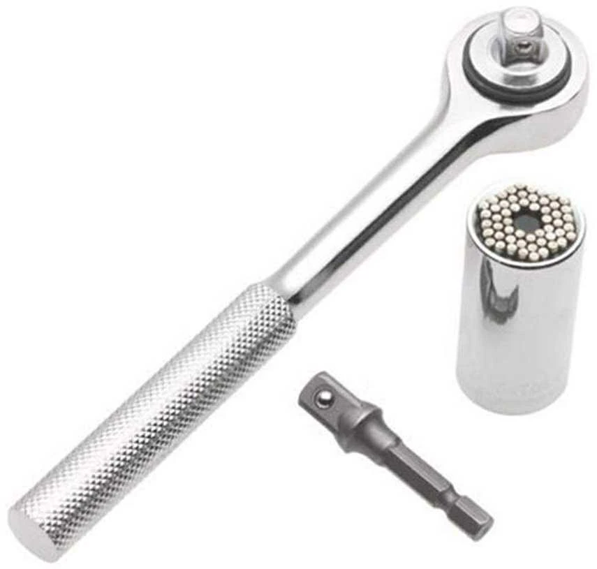 7-19mm Universali Galvutė + raktas
