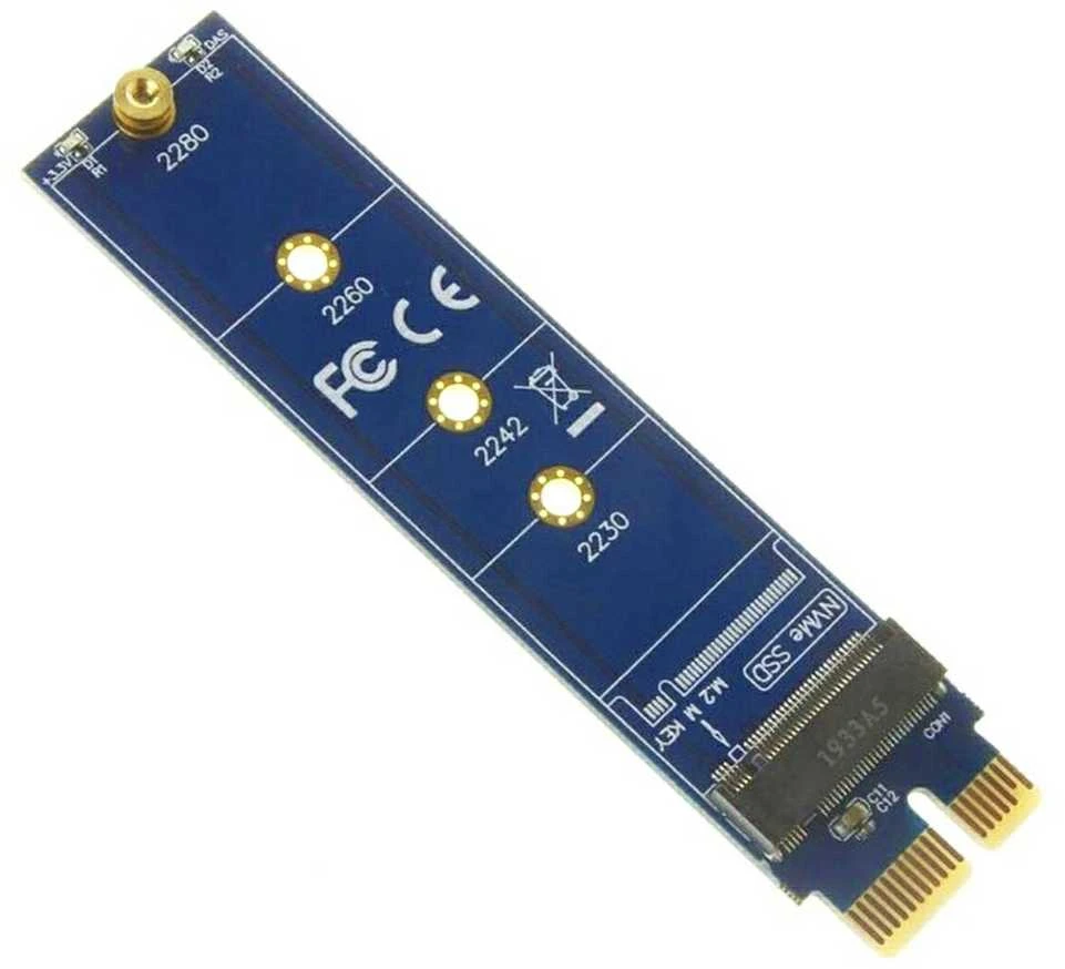 Aptel M.2 NVMe M rakto adapteris