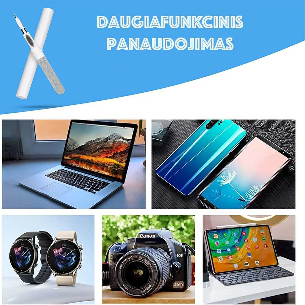 Ausinės Ausinukų valymo įrankis