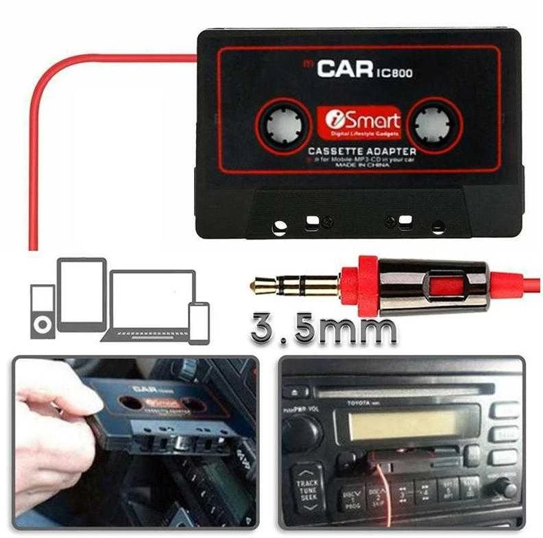 Automobilinis kasečių adapteris XLINE
