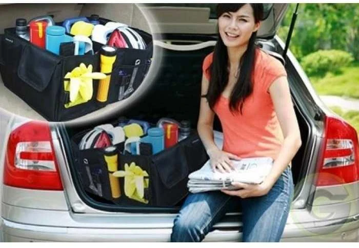 Automobilio bagažinės daiktadėžė "Smart Trunk Organizer"