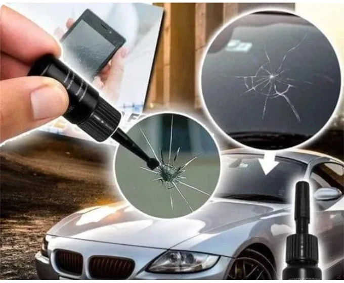Automobilio stiklo įtrūkimų taisymo rinkinys