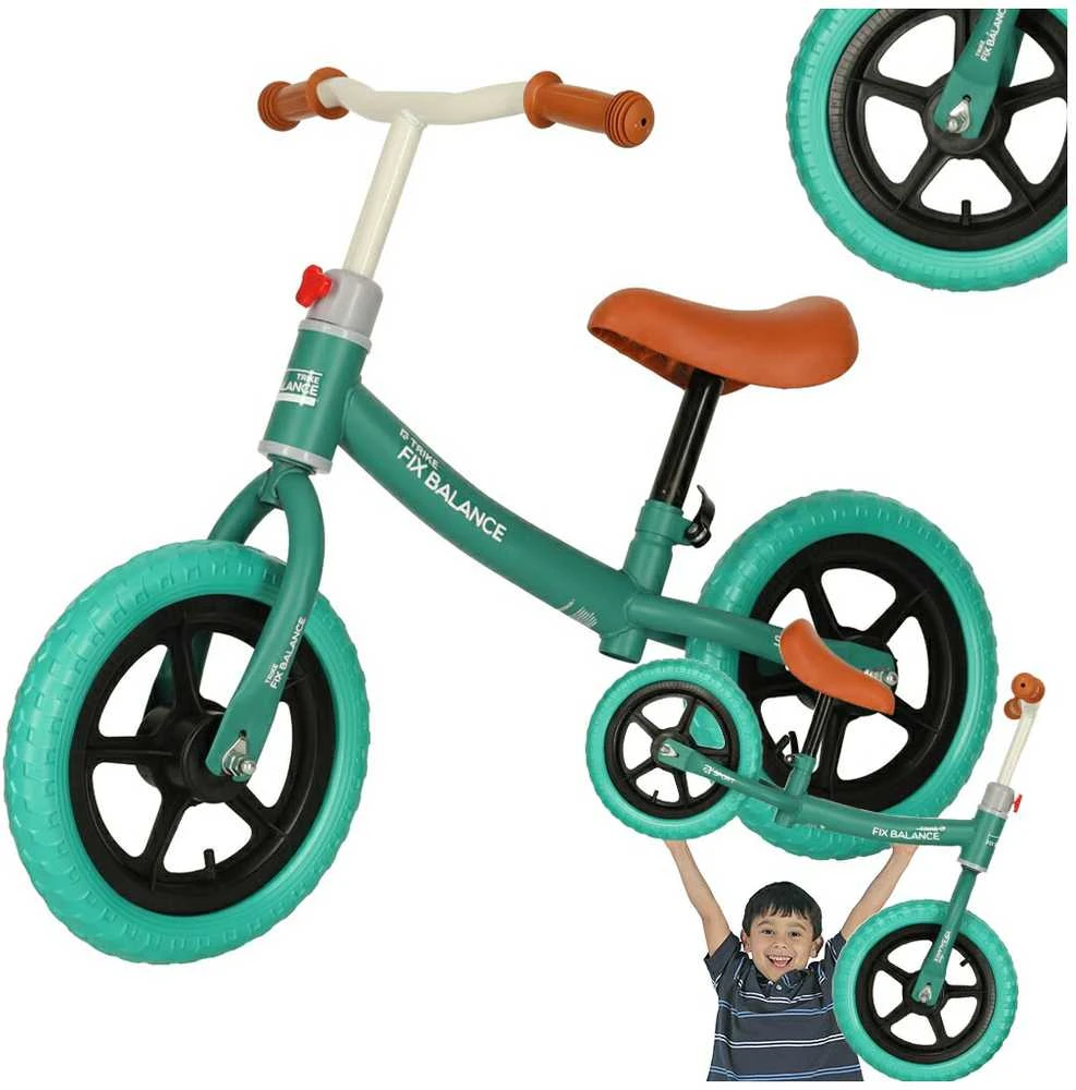 Balansinis dviratukas Trike Fix, Turkio spalvos