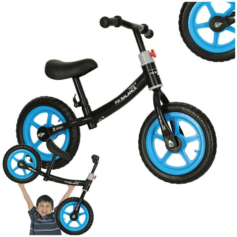 Balansinis dviratukas Trike Fix, Juodos ir mėlynos spalvos