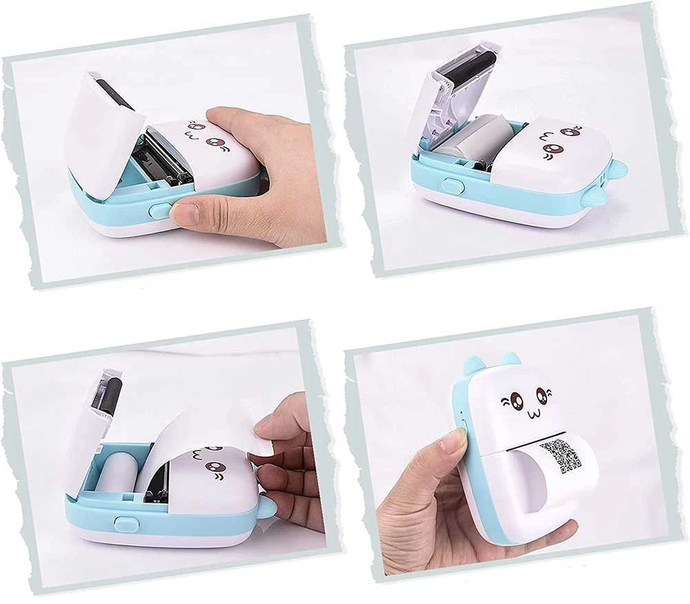 Bluetooth nešiojamas spausdintuvas