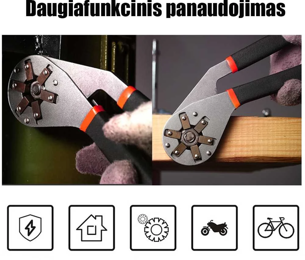 Daugiafunkcinis raktas