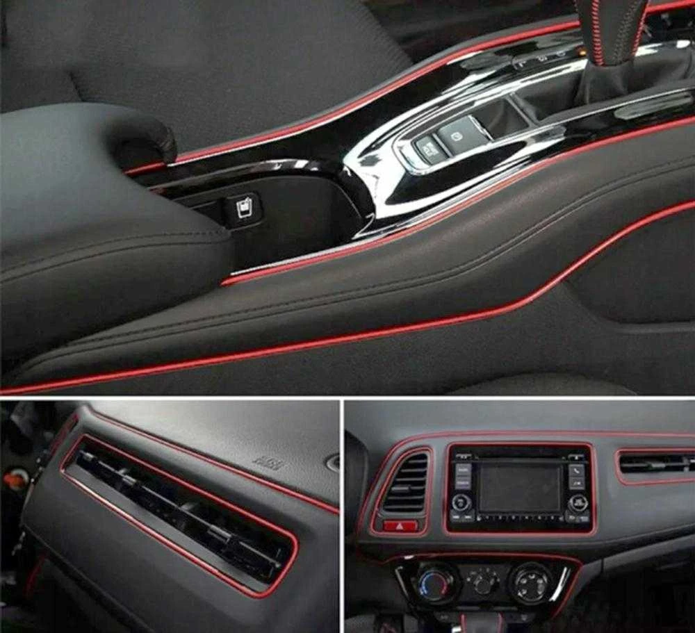 Cgauto Dekoratyvinė juostelė automobiliui (raudona)