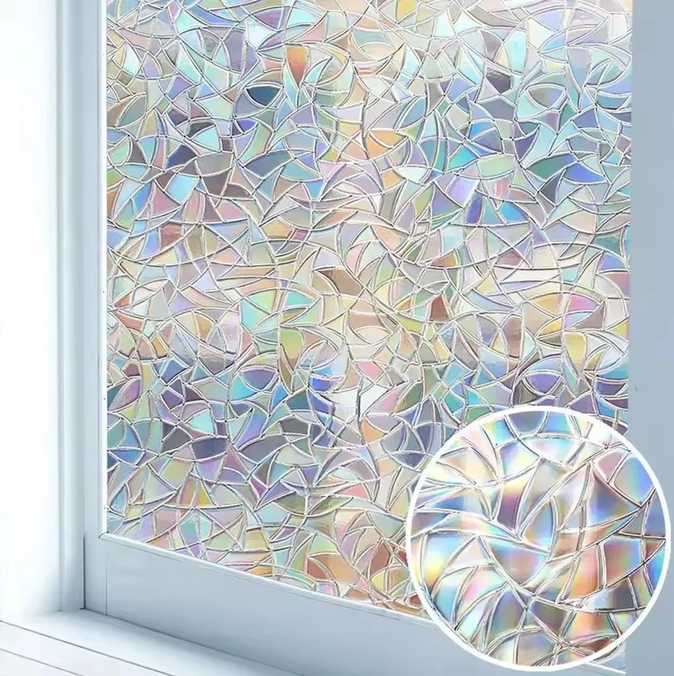 Grandininis pjūklas ATL Langų plevelė PVC, skaidri, 200x45 cm, kamienų raštas