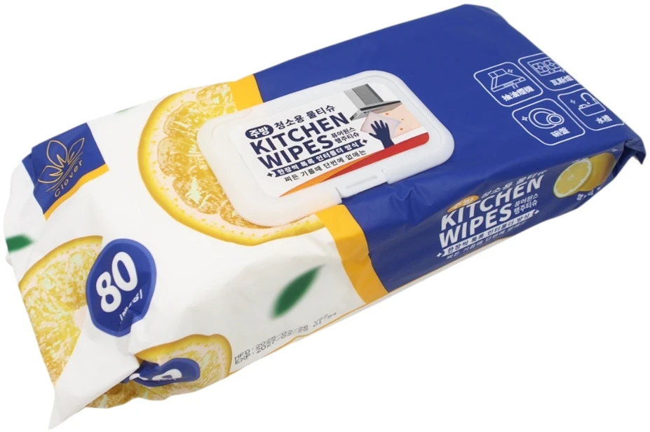 Drėgnos servetėlės "Kitchen wipes"