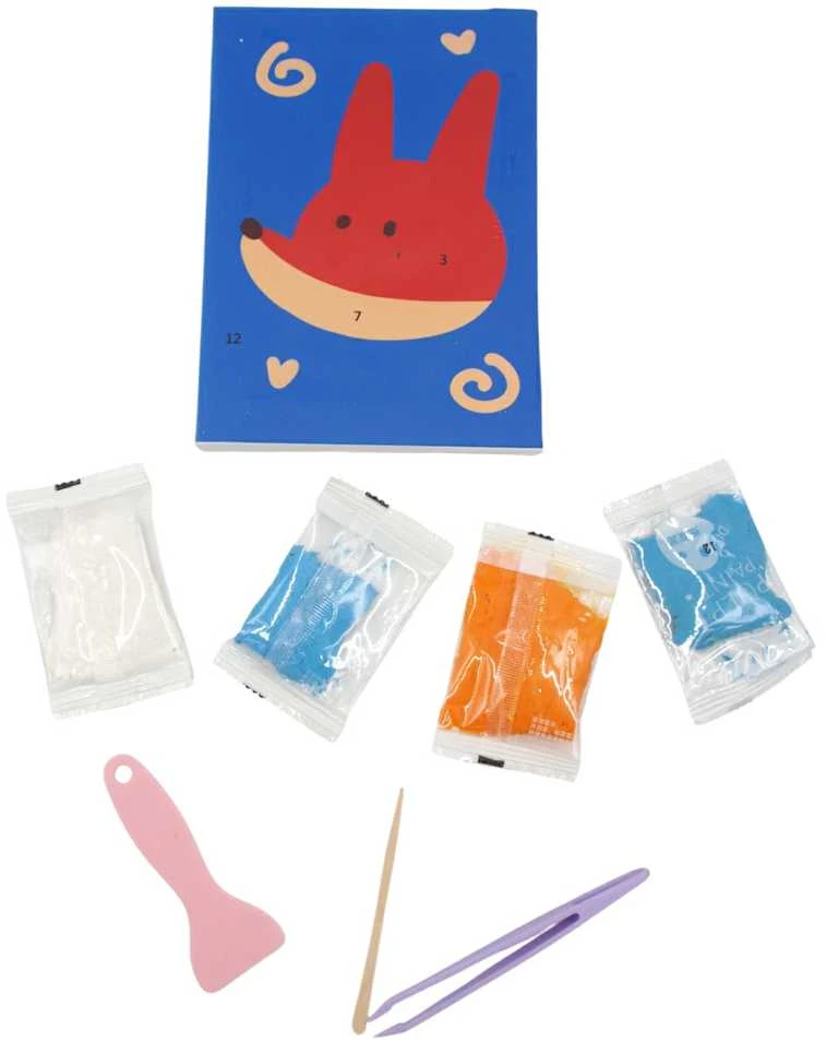 DIY molio aplikacijos paveikslėlis vaikams
