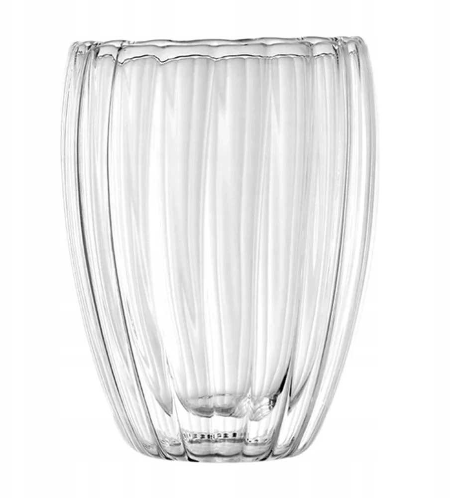Dvigubo stiklo puodelis 350ML.