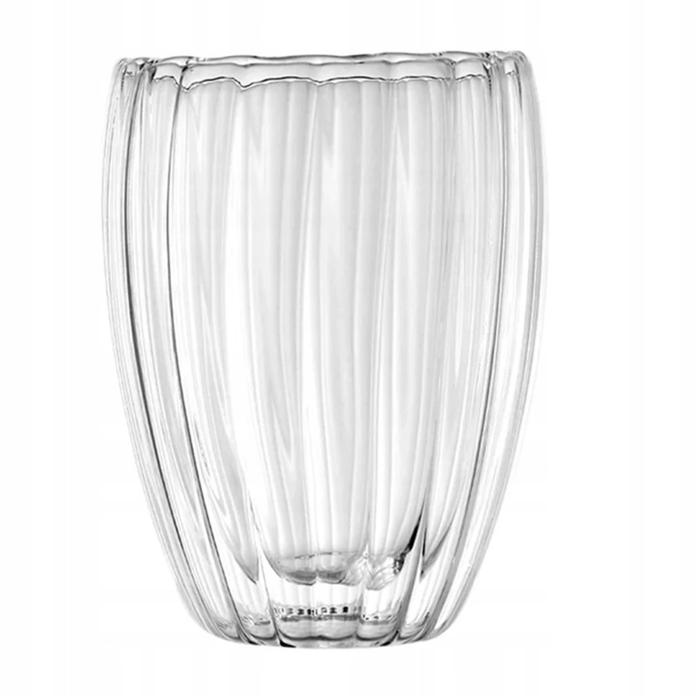 Dvigubo stiklo puodelis 350ML.