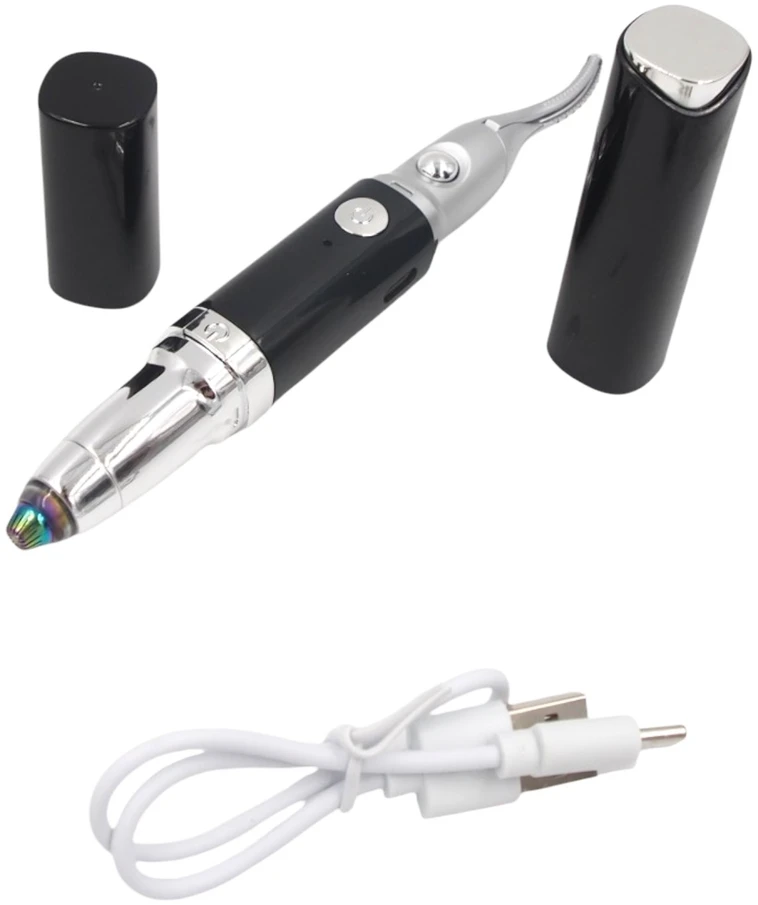 Elektrinis antakių ir veido plaukelių trimeris 2in1 (USB įkraunamas)