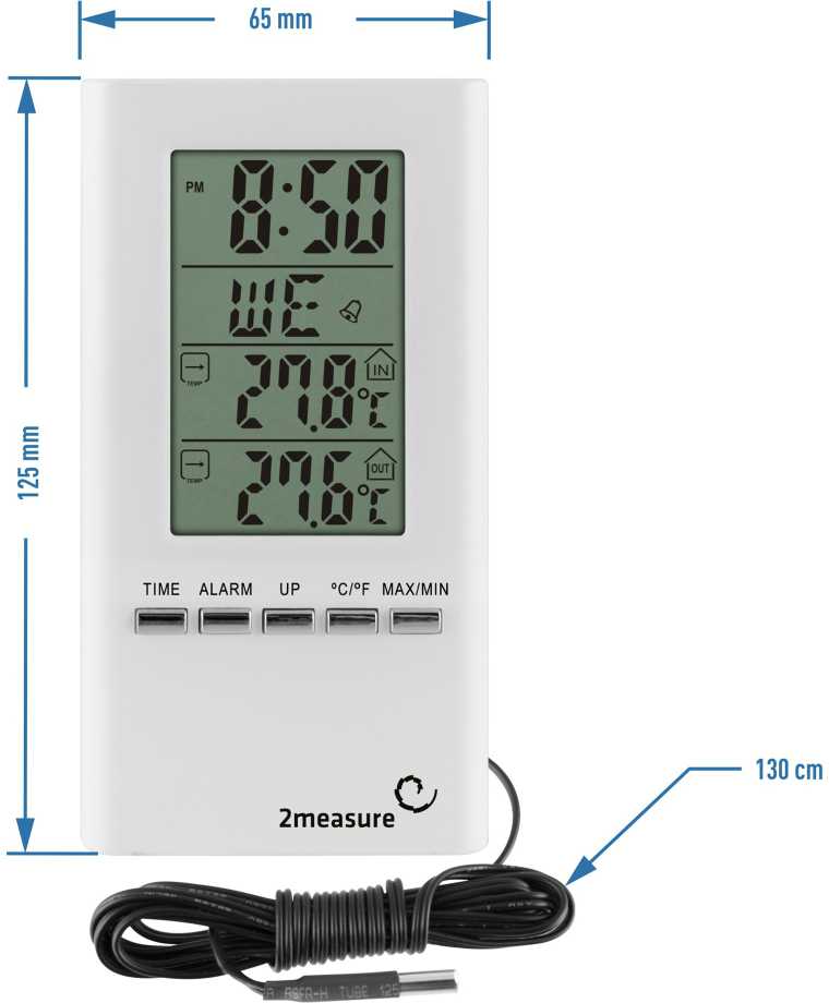 2MEASURE Elektrinis termometras