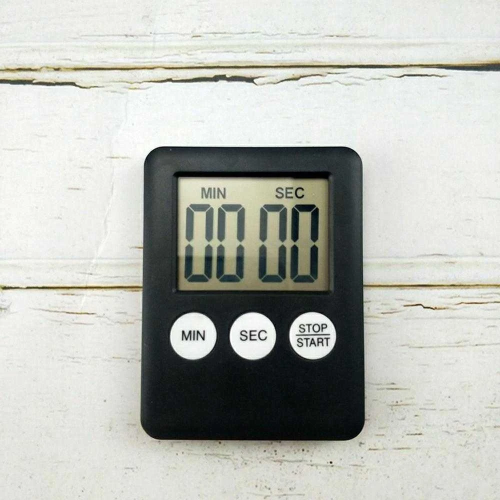 Virtuvinės svarstyklės ATL Elektroninis Virtuvės Laikmatis Juodas