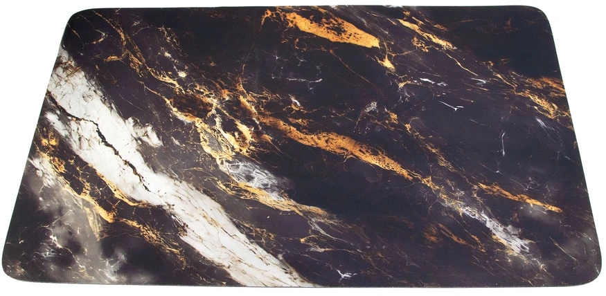 ATL DA435A Vonios kilimėlis marmuras 50x80 cm juoda