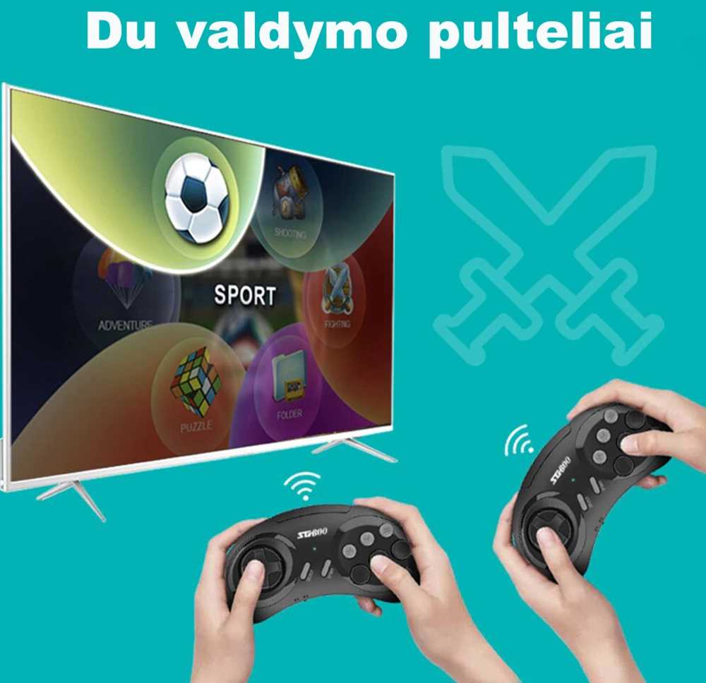 HDMI retro žaidimų konsolė SG800