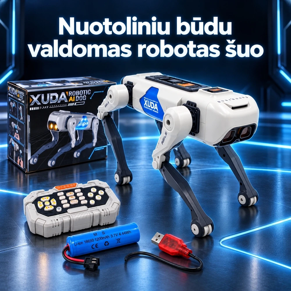 Interaktyvus robotas šuo XUDA TR2384