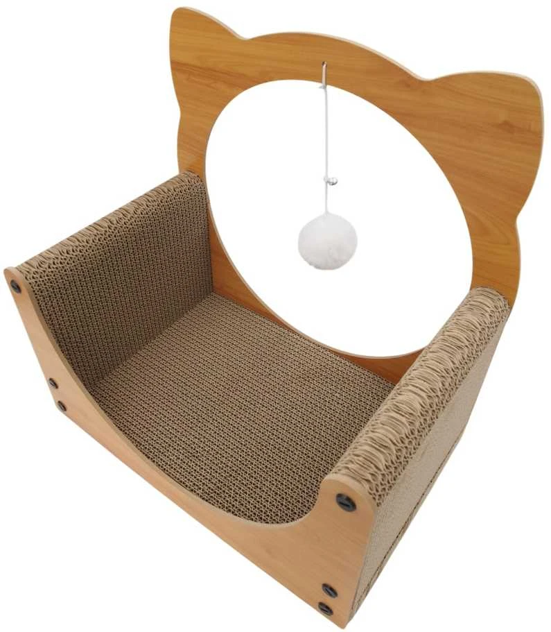 Kartoninė draskyklė katėms 40 x 25 x 40 cm