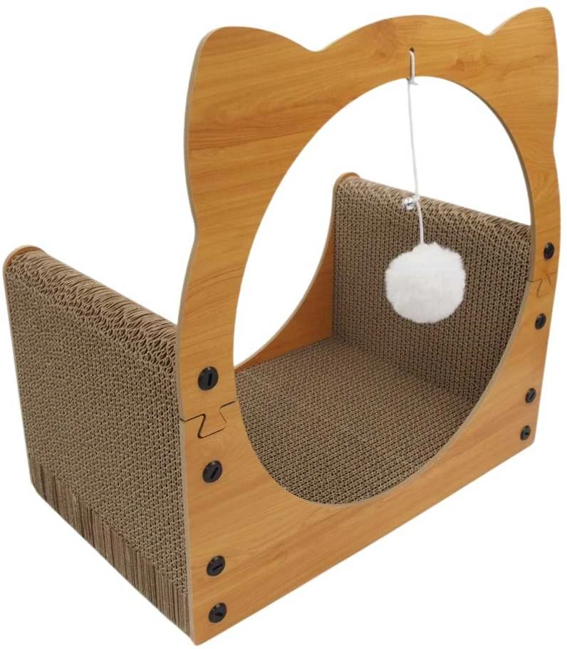 Kartoninė draskyklė katėms 40 x 25 x 40 cm