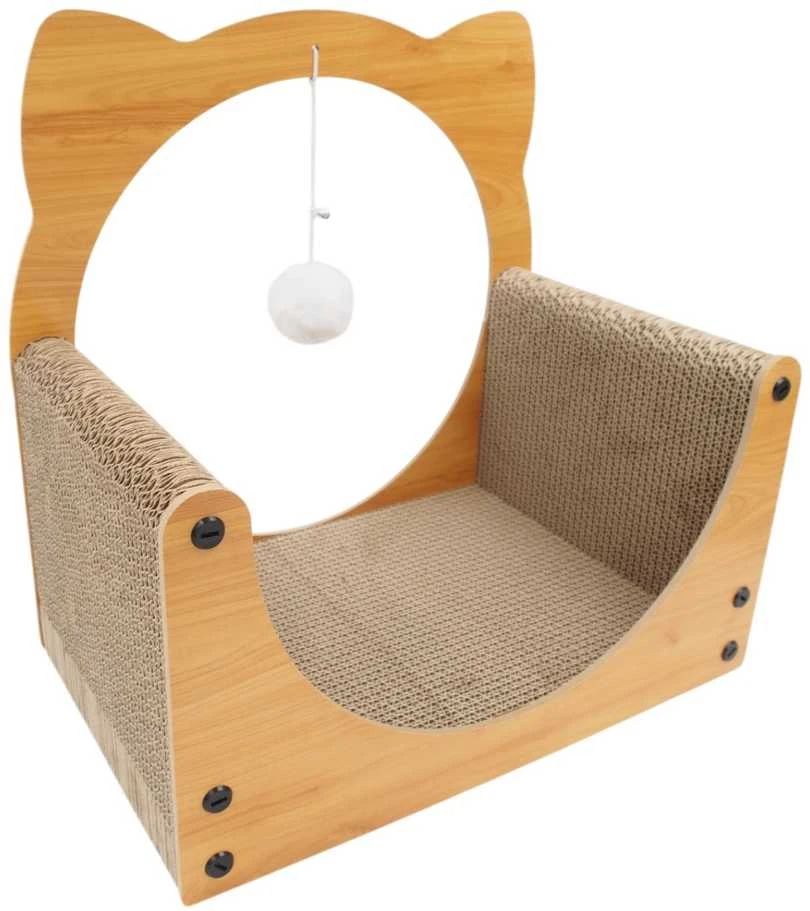 Kartoninė draskyklė katėms 40 x 25 x 40 cm