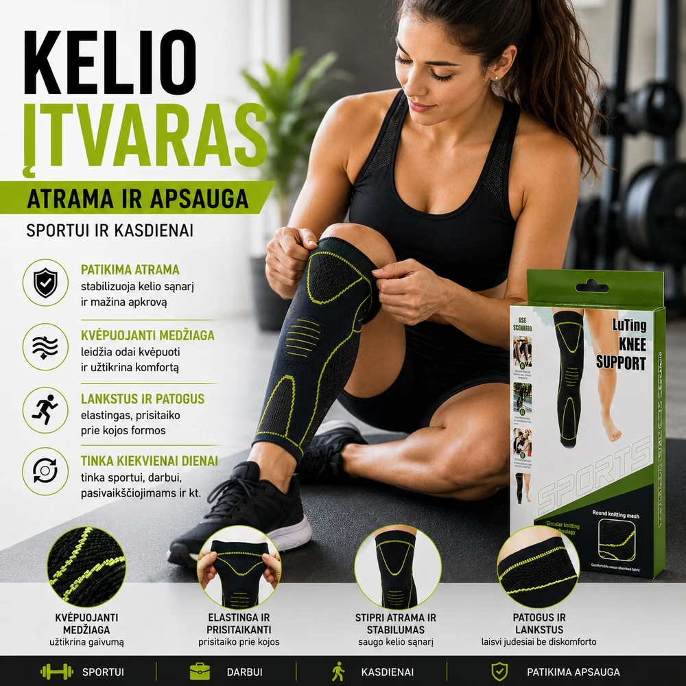 Kelio įtvaras (prailgintas)