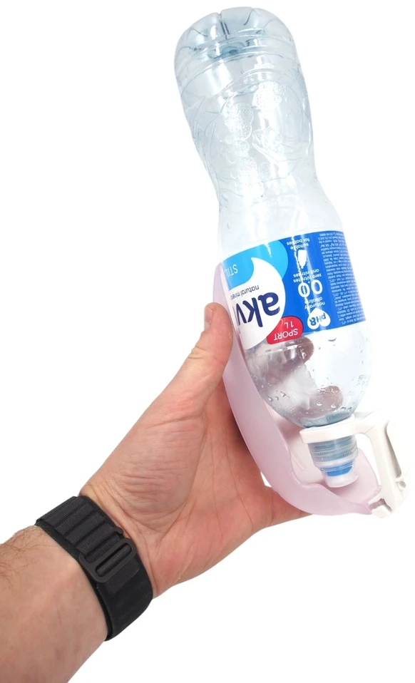 Kelioninis gertuvės-dubenėlis augintiniams HANDI DRINK
