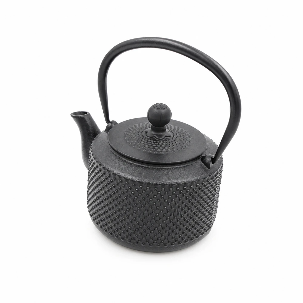 Ketaus arbatinukas su metaliniu sieteliu TR2309A