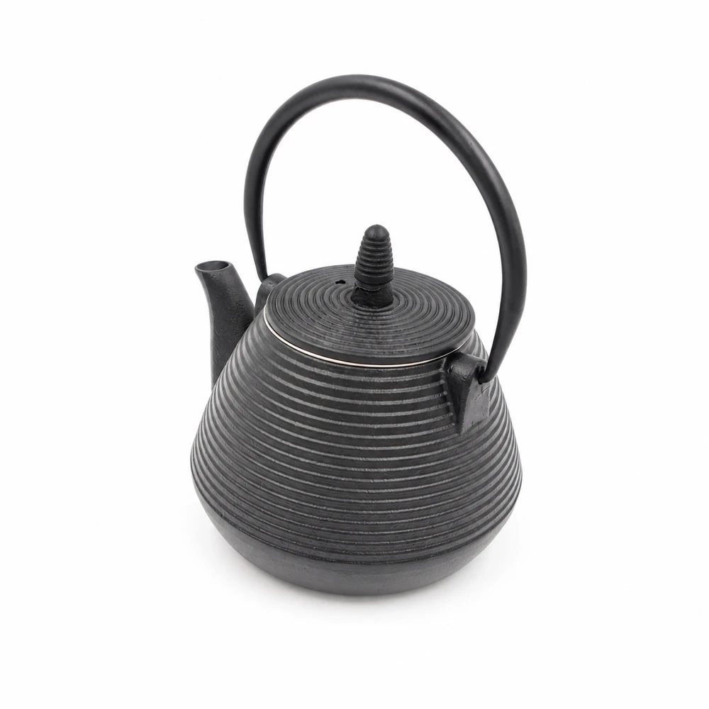 Ketaus arbatinukas su metaliniu sieteliu TR2309