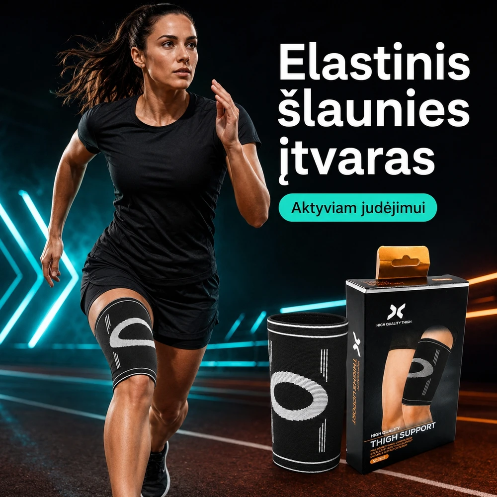 Kompresinis šlaunies įtvaras „Thigh Support“ 5172