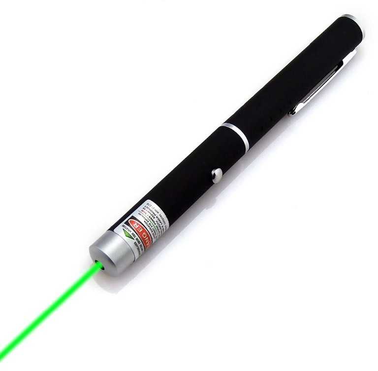 Lazeris 100mw įkraunamas per USB