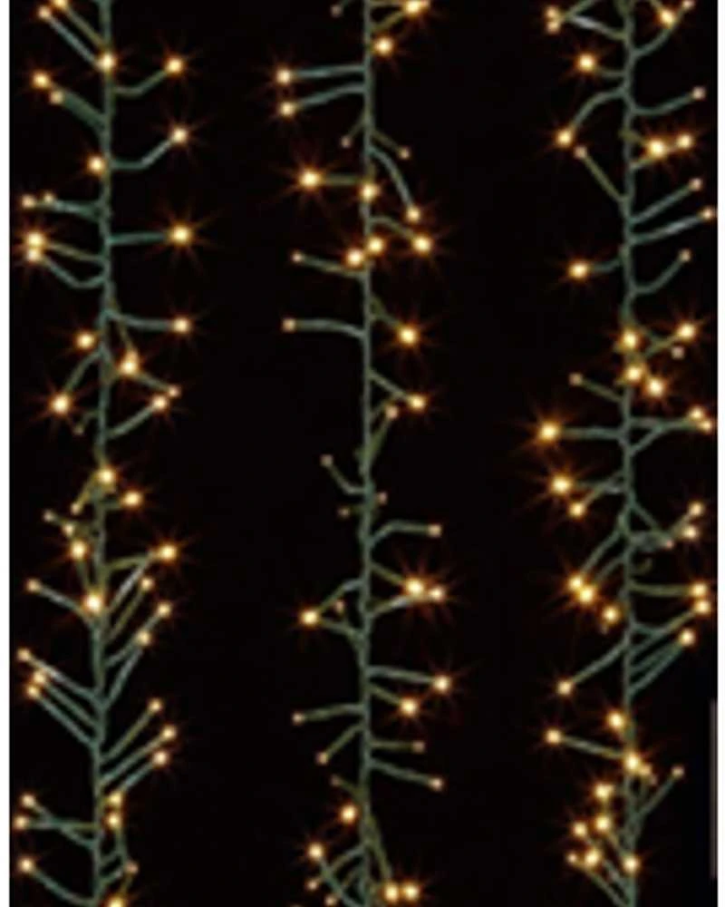 LED girlianda 400 LED, 4 m, šiltai balta