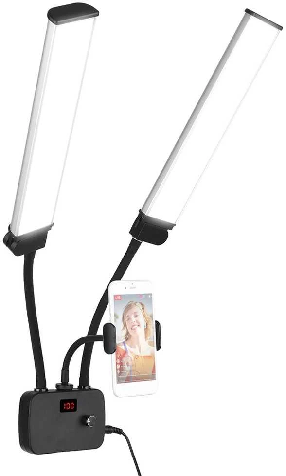 LED panelinės lempos su trikoju DOUBLE