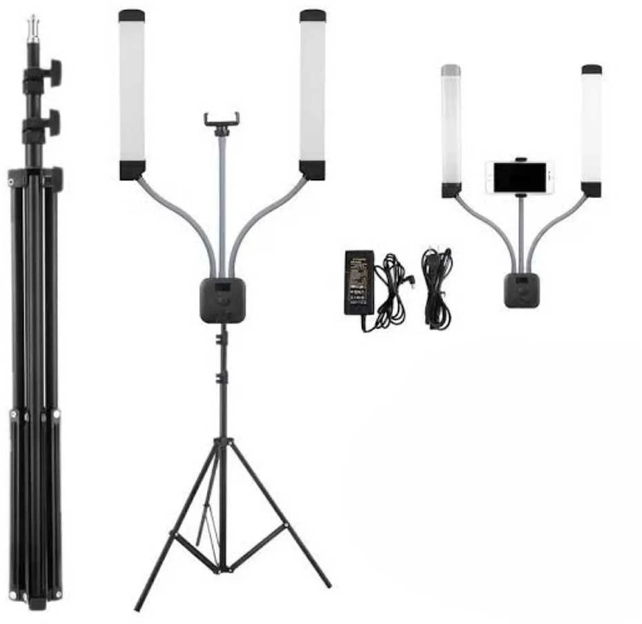 LED panelinės lempos su trikoju DOUBLE