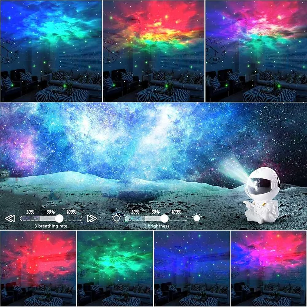 LED projektorius "Astronautas" su BT