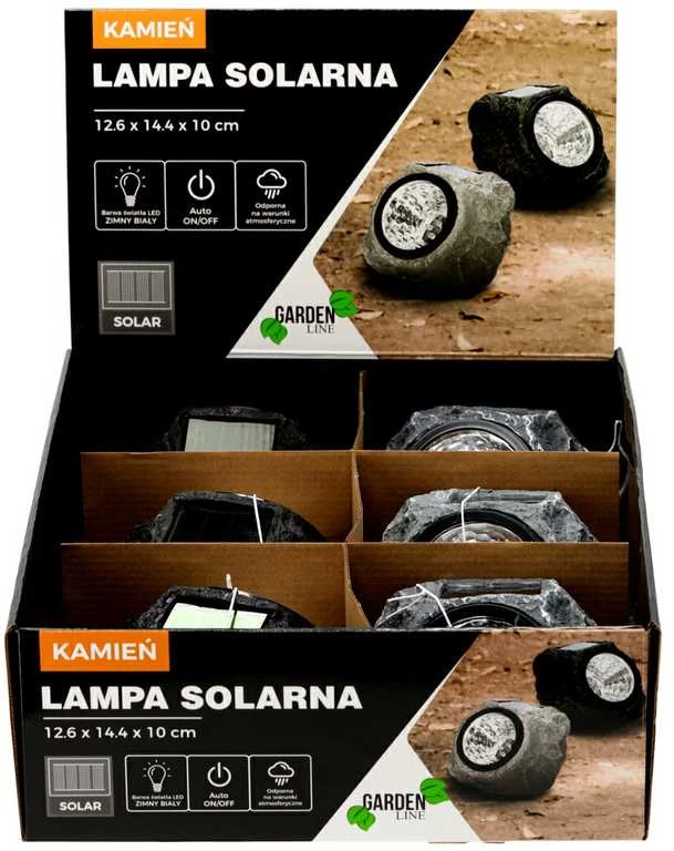 LED saulės energija maitinama sodo lempa