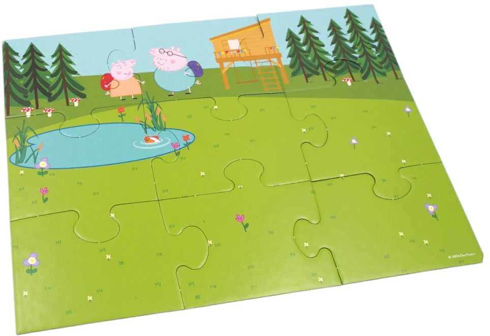 Peppa Pig smagi magnetinė dėlionė. Peppa Pig 93164 Trefl