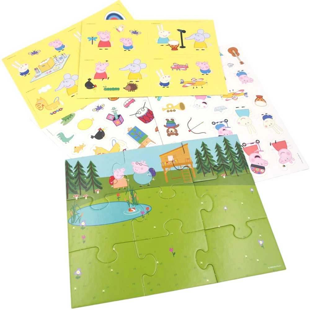 Peppa Pig smagi magnetinė dėlionė. Peppa Pig 93164 Trefl