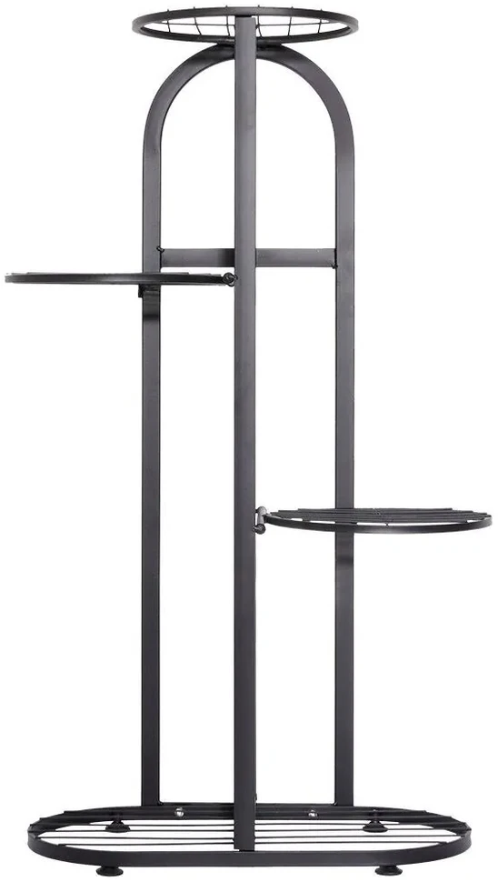 Metalinis augalų stovas 4 vazonams, 81,5 cm