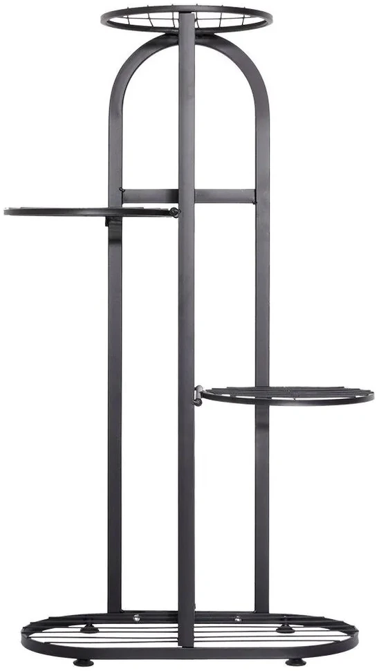 Metalinis augalų stovas 4 vazonams, 81,5 cm