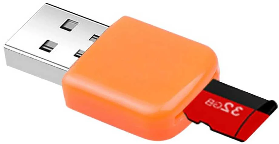 Pololu Kortelių skaitytuvas AK242A - Micro SD atminties kortelių skaitytuvas