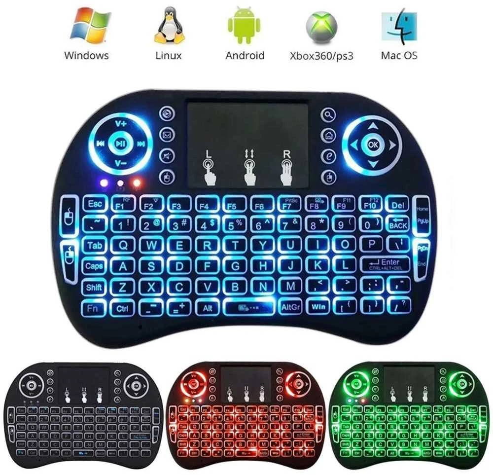 Mini bevielė TV klaviatūra