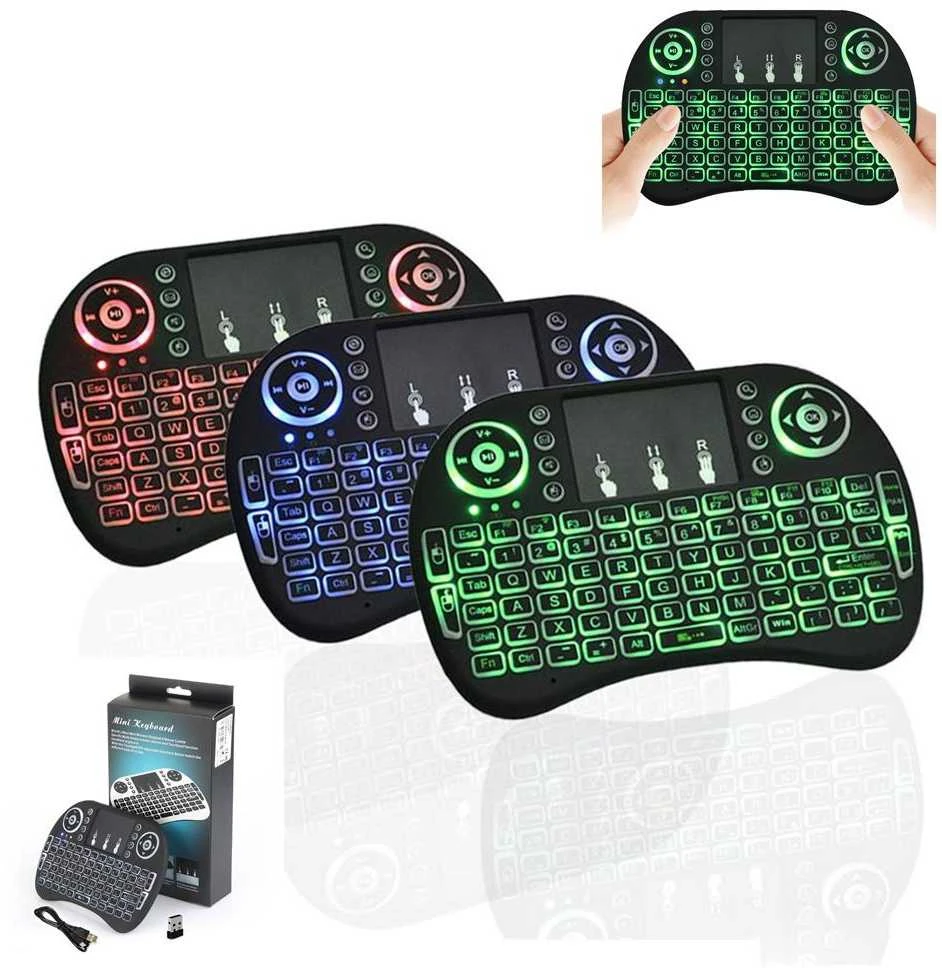 Mini bevielė TV klaviatūra