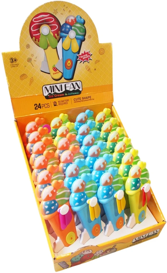 Mini rankinis ventiliatorius vaikams „Ledai“