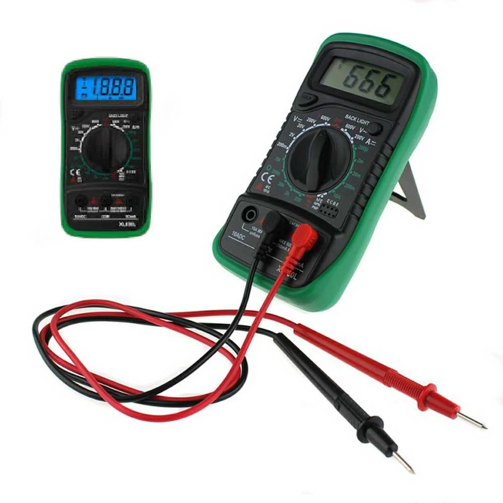 Blackmoon Multimetras XL830L + 2 laidai