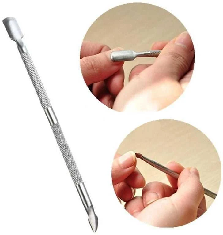 Topshine Dvipusis manikiūro įrankis, 13 cm, nerūdijančio plieno